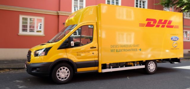 Elektroautos Deutsche Post DHL Ford Bringen StreetScooter Work XL