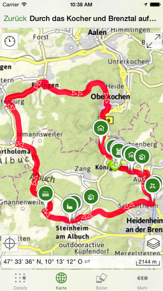 Routenplaner Fahrrad: Komoot, outdooractive, routeyou und…