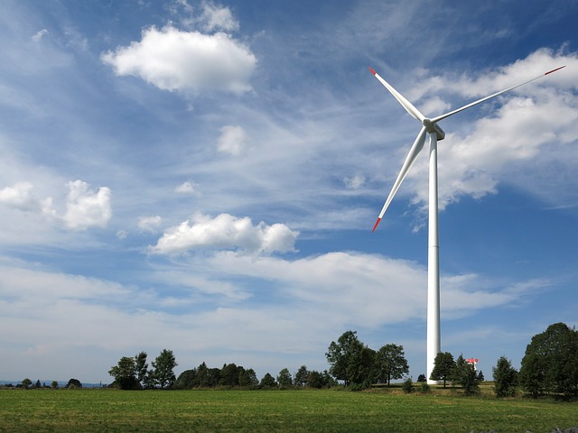 Windenergie – oft ein Symbol für Nachhaltigkeit bei der Energiegewinnung