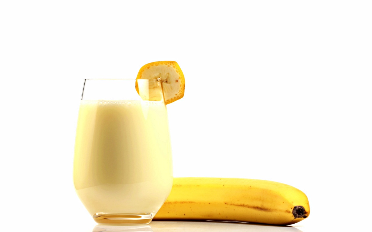 Lebensmittelverschwendung Bananenmilch