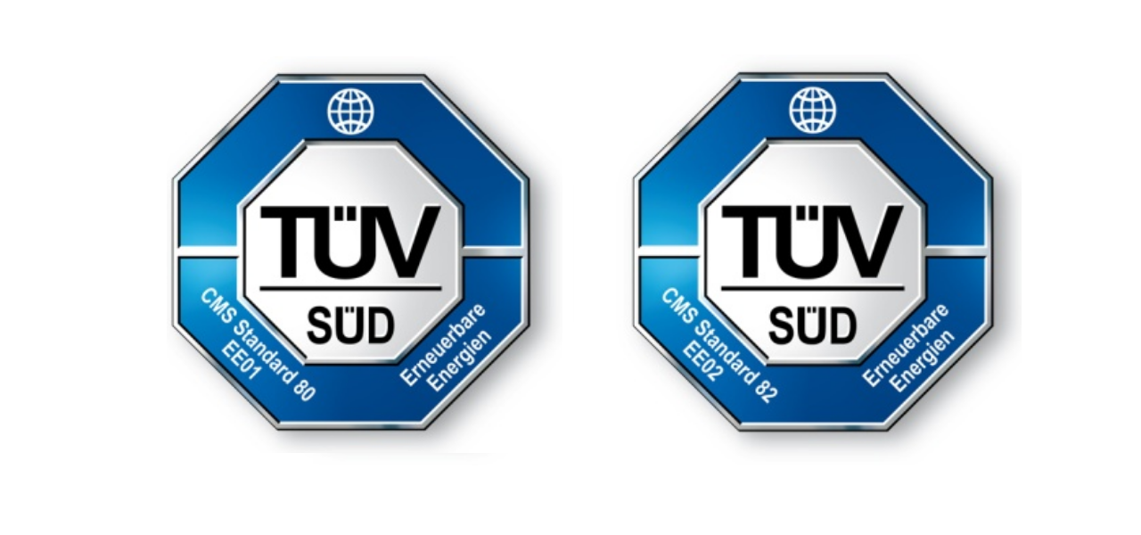 TÜV Süd EE01 und EE02: zwei strenge Siegel für Ökostrom-Tari
