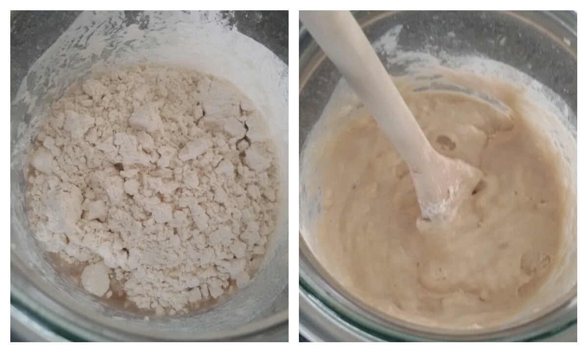 Du fütterst das Anstellgut für den Sauerteig zu Anfang täglich