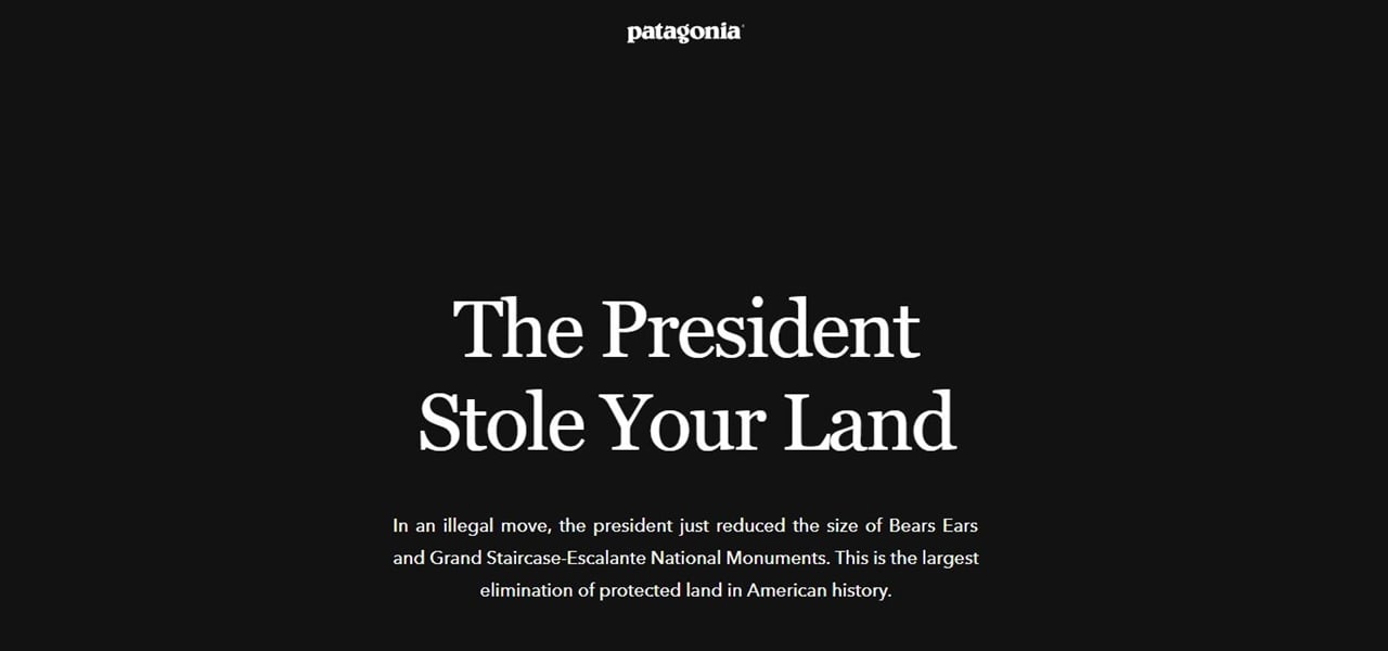 Patagonia Trump Klage