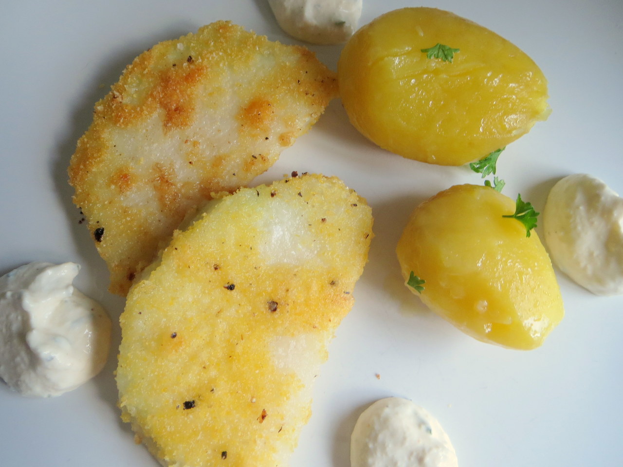 Kohlrabischnitzel sind eine leckere Abwechslung für alle Schnitzelfans.