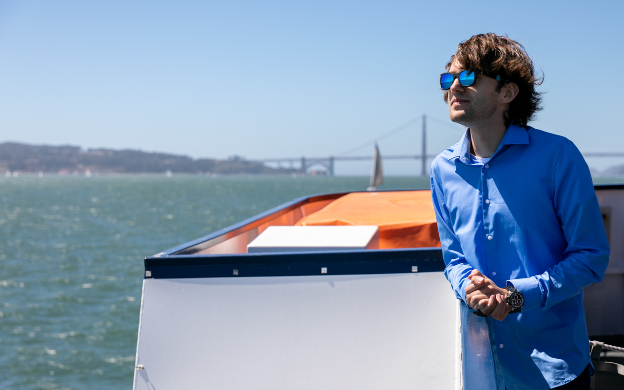 Boyan Slat, der Gründer von The Ocean Cleanup.
