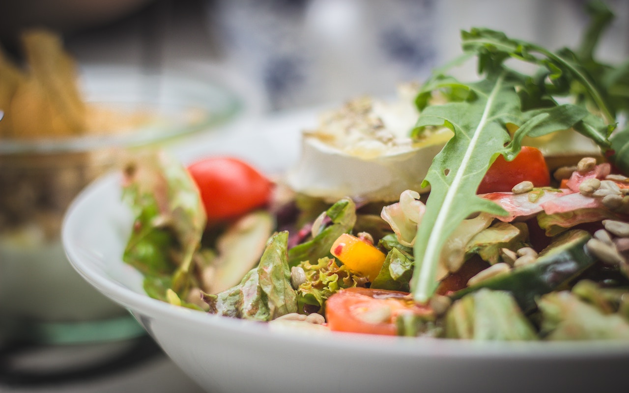 Reizdarm-Rezepte Salat als Vorspeise