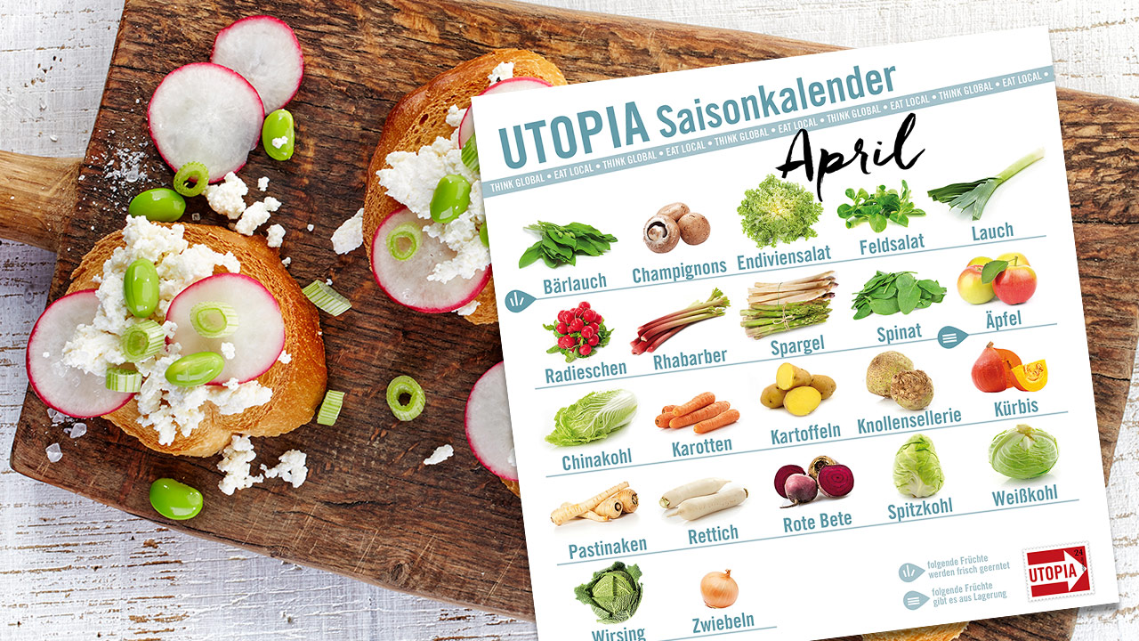 Saisonkalender April Von Barlauch Bis Spargelzeit Utopia De