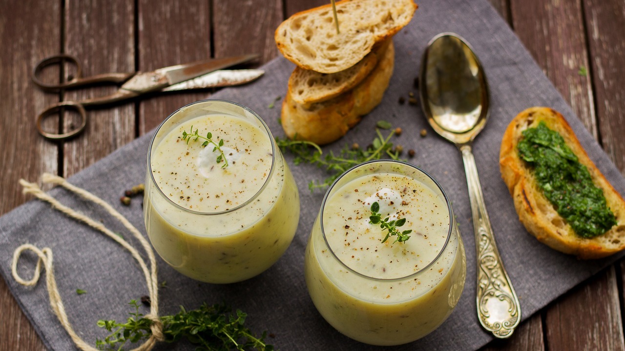 Kase Lauch Suppe Ein Vegetarisches Rezept Utopia De