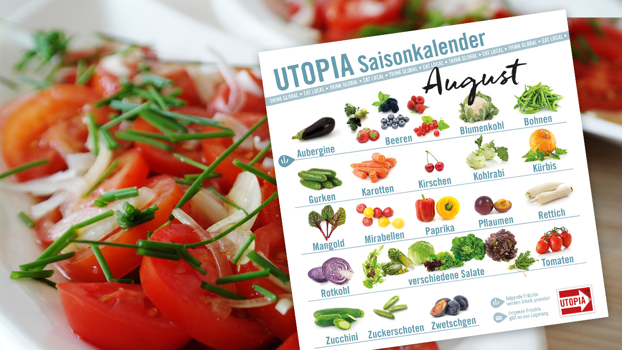 Saisonkalender Das Gibt S Im August Utopia De