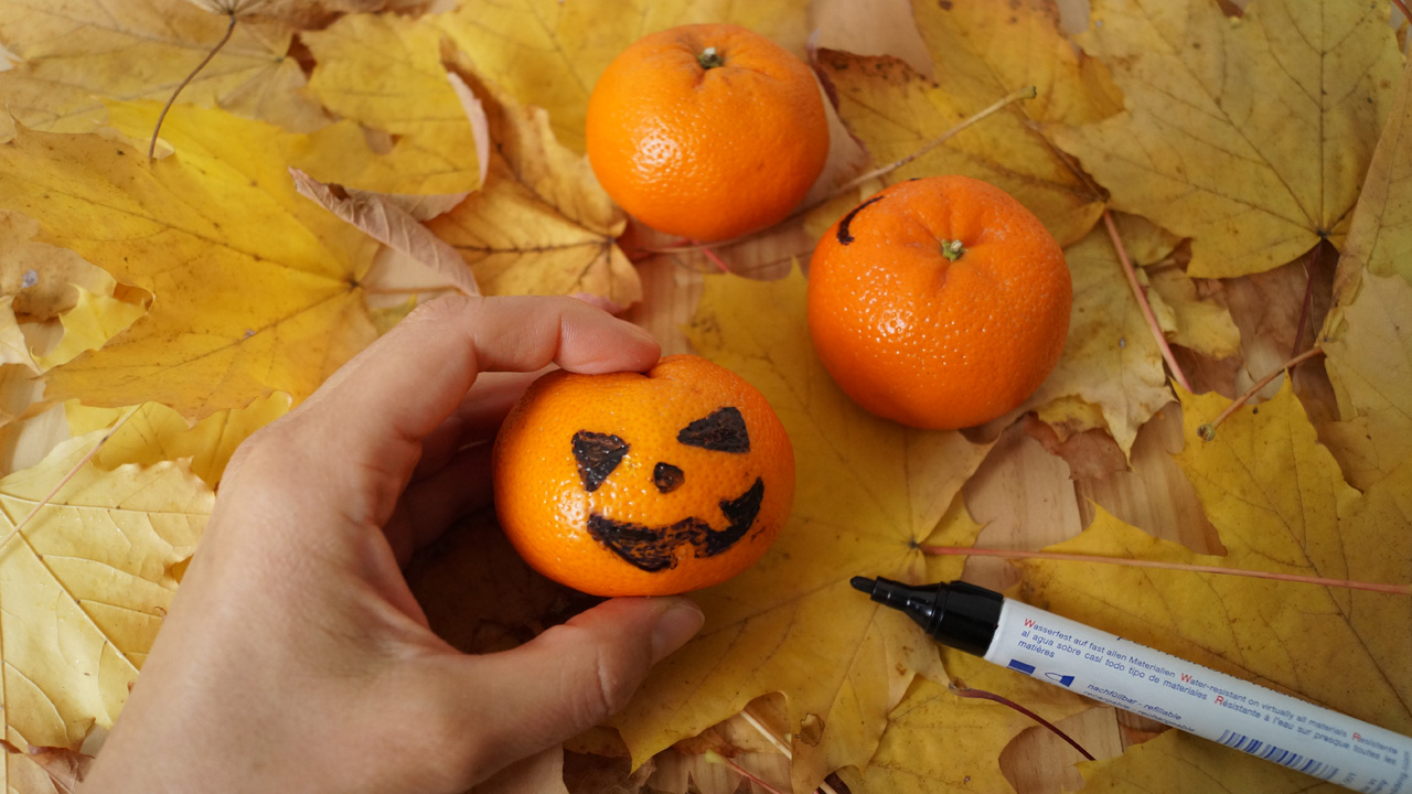 Grusel-Mandarinen: Witzige Give-aways für Halloween - Utopia.de