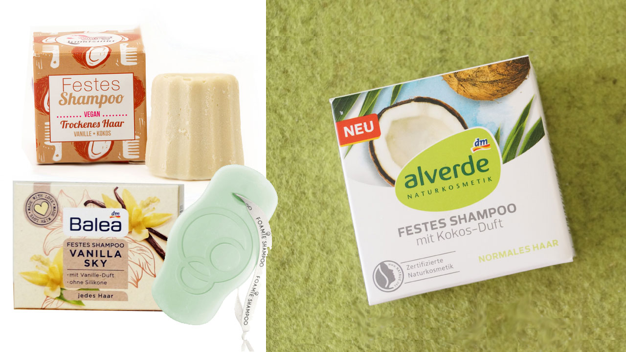 Festes Shampoo bei dm, Rossmann Shampoos & Co.: im Selbst-Test