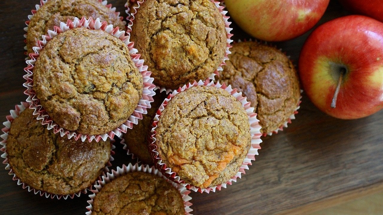 Vegane Apfel Muffins Ohne Zucker
