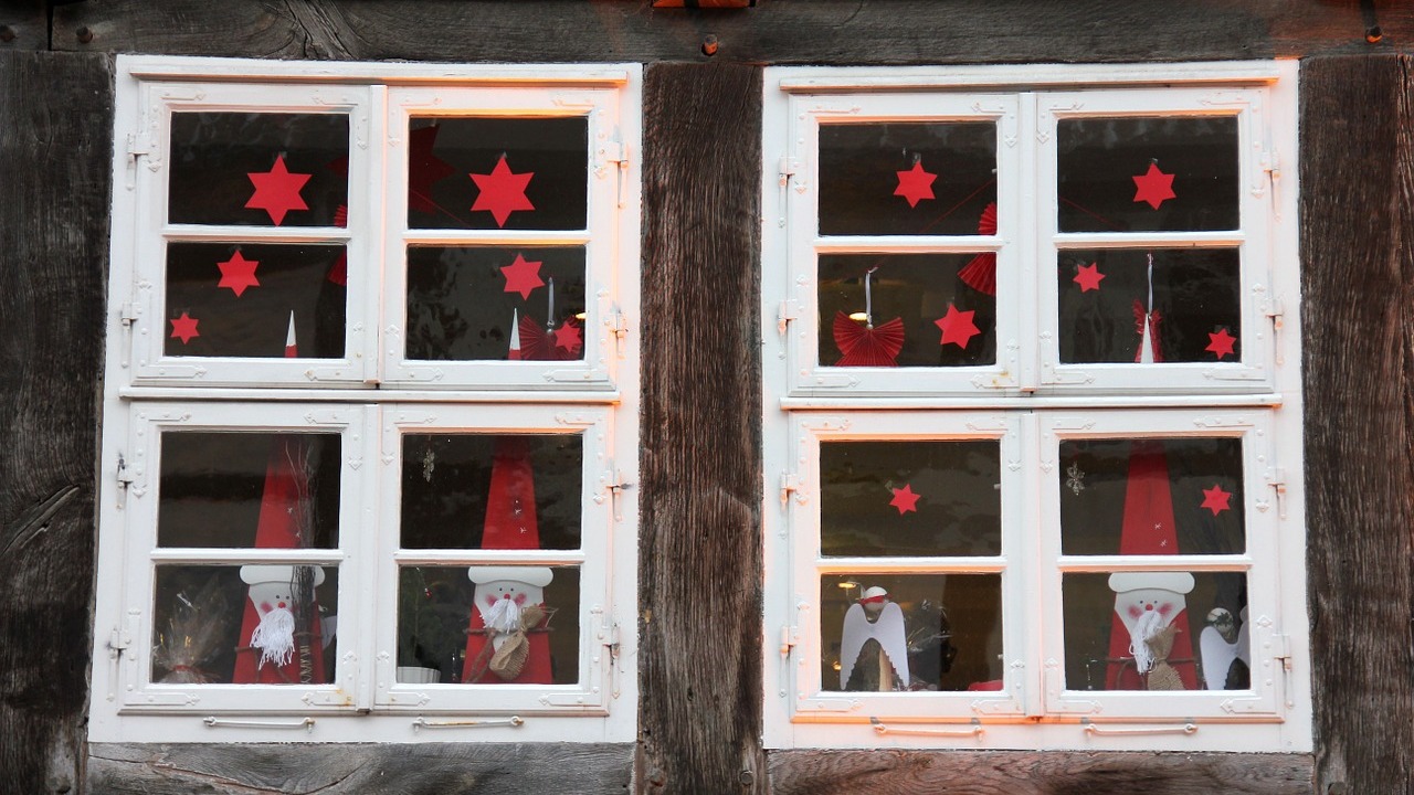 Weihnachstdeko-Ideen für die Fenster