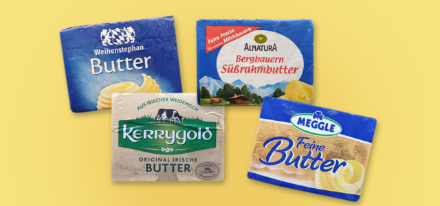 Butter-Test: Öko-Test findet Mineralöl