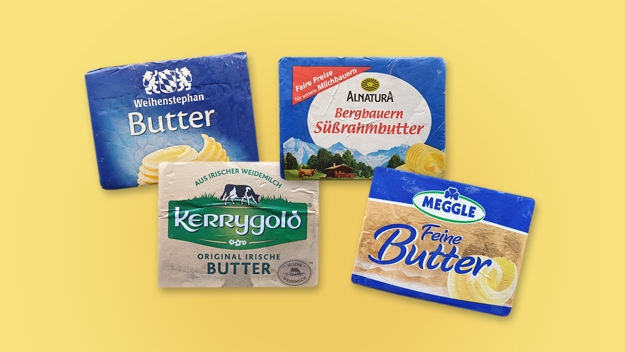 Butter bei Öko-Test: Nur eine einzige Marke frei von Mineralöl - Utopia.de