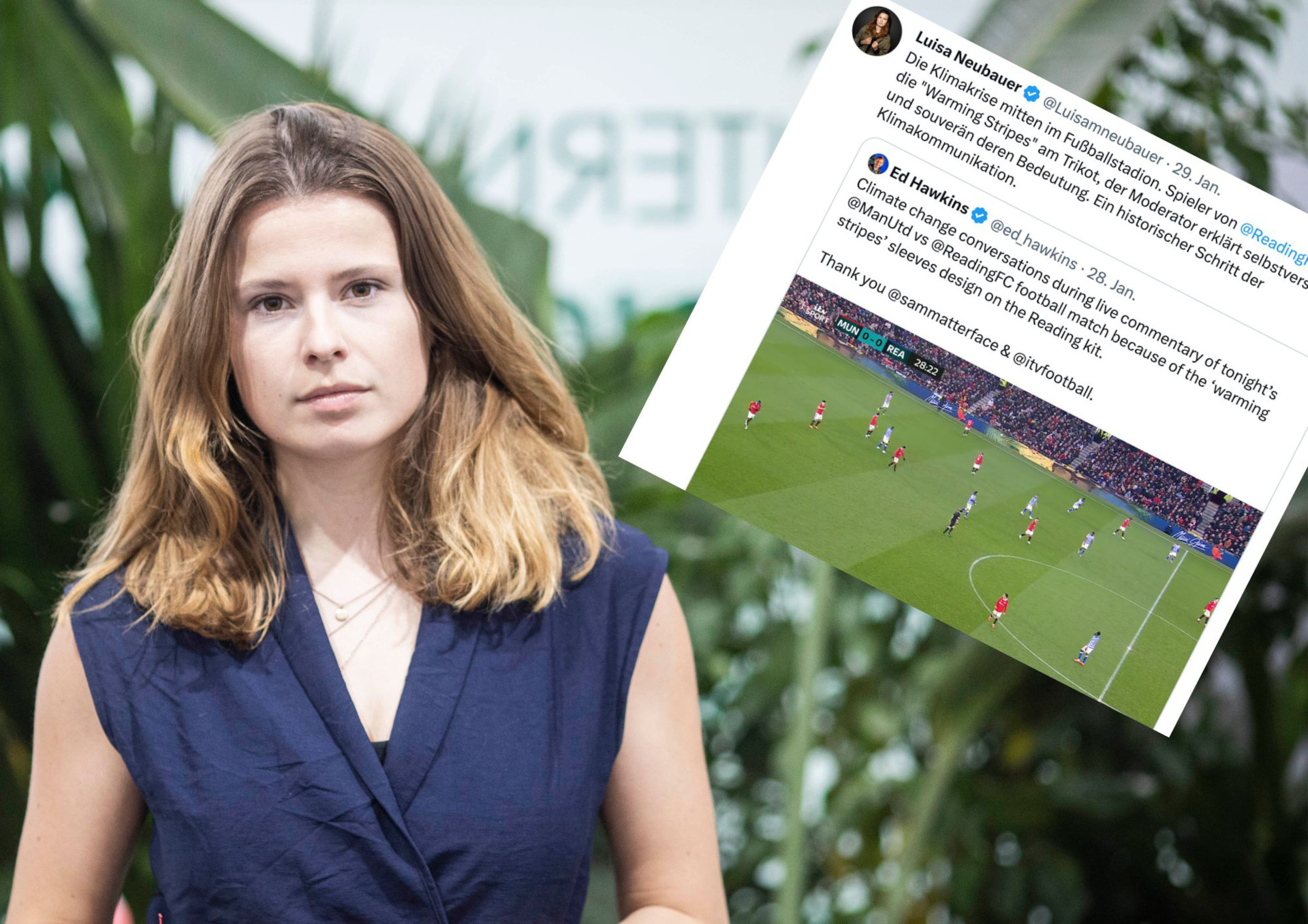 "Historischer Schritt": Luisa Neubauer lobt englischen Fußballverein