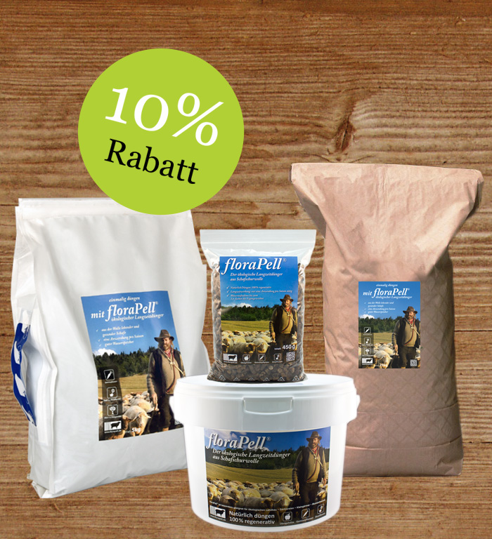 Rabatt Florapell Langzeitdünger