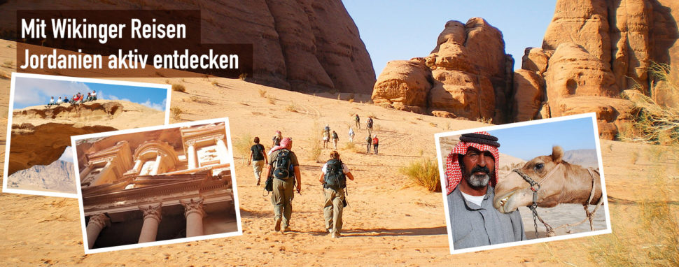 Mit Wikinger Reisen gewinnen: 12 Tage Insider-Aktivurlaub in Jordanien Wikinger Reisen Jordanien Urlaub Gewinnspiel