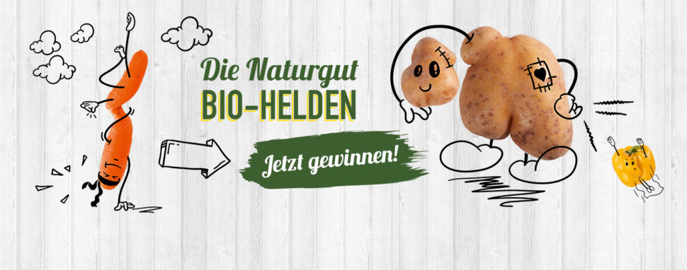 Gewinne einen PENNY Einkaufsgutschein und koche mit den Bio-Helden! PENNY Bio-Helden