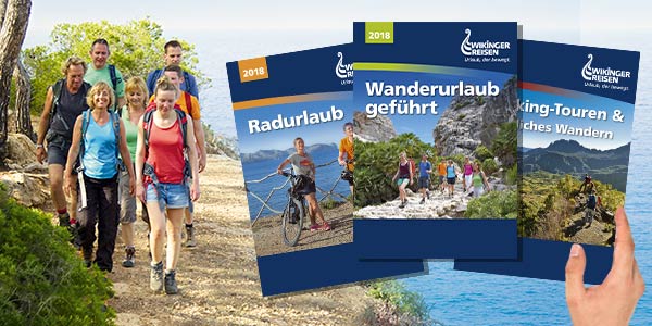 Reisekatalogs von Wikinger Reisen