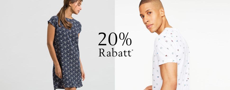 Jetzt wird’s heiß! Die große Sommer Rabatt Aktion von ARMEDANGELS Armendangels 20% Rabatt