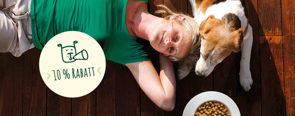 Green Petfood: Dein Hund isst uns nicht Wurst – 10% auf alle Futtersorten! Green Petfood - Premium Hundefutter