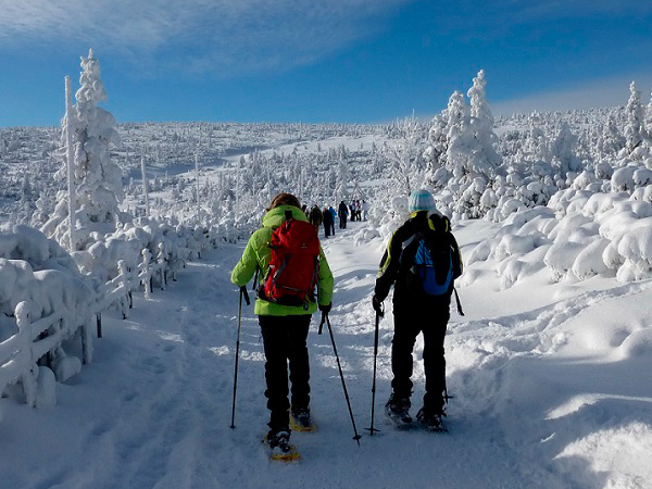 Winterurlaub Winterreisen Schneeschuhtouren Wikinger Reisen