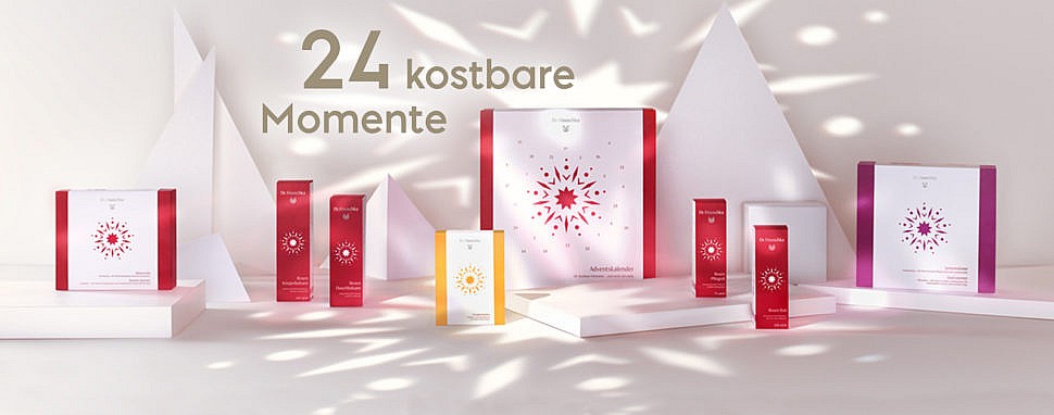 Dr. Hauschka Winter-Geschenke: Zeit voll Freude und stillem Glanz gewinnen! Dr. Hauschka Adventskalender Gewinnen