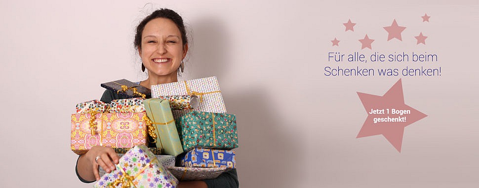 PlanetPaket – DAS ökologische Geschenkpapier aus München PlanetPaket: Nachhaltiges Geschenkpapier