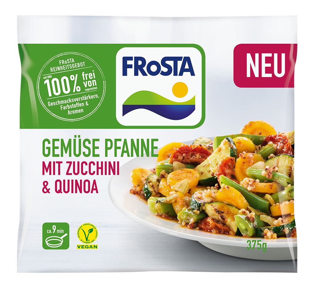 Produttester gesucht: Probiere die 3 neuen Gemüse Pfannen von FRoSTA!