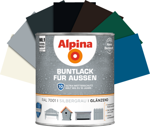 Alpina Buntlack außen