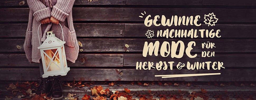 Wähle deinen Favoriten und gewinne nachhaltige Mode für Herbst & Winter!