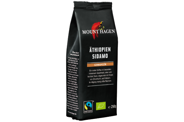 Kaffee Mount Hagen jetzt Geschenkset zum Aktionspreis kaufen Bio Fairtrade Äthiopien Sidamo