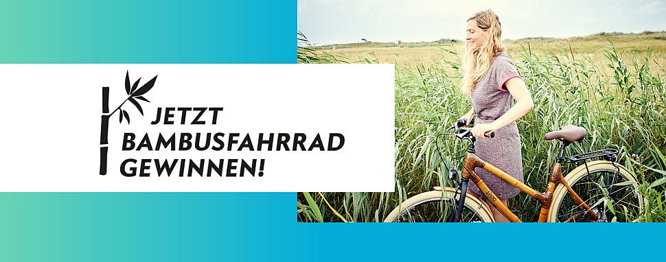 Investition in die Zukunft: Gewinne jetzt mit VisualVest 1 von 3 Bambusfahrrädern VisualVest nachhaltig investieren Bambusfahrrad gewinnen