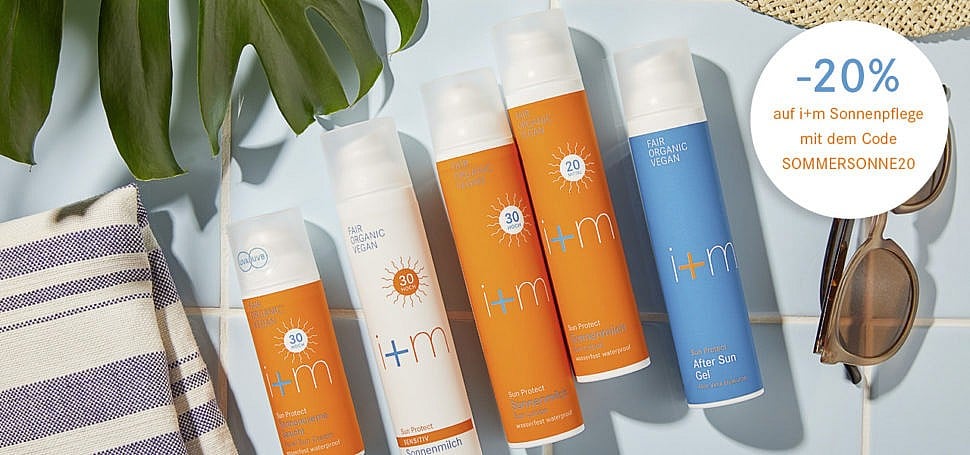 Sommer, Sonne, Sonnenschutz – Und Gutschein für i+m NATURKOSMETIK BERLIN sonnenschutz mit Rabatt von i+m Naturkosmetik