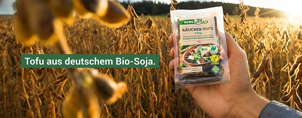 REWE Bio-Soja aus Deutschland nachhaltiger Tofu