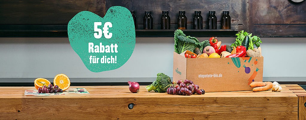 etepetete: Jetzt Lebensmittel-Retter*in werden und 5€ Rabatt sichern!