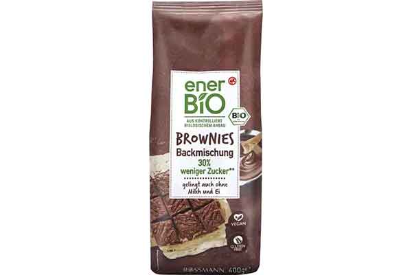 enerBiO Brownies Backmischung