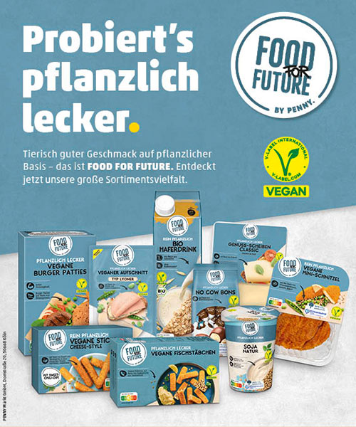 PENNY vegane Eigenmarke „Food for Future“
