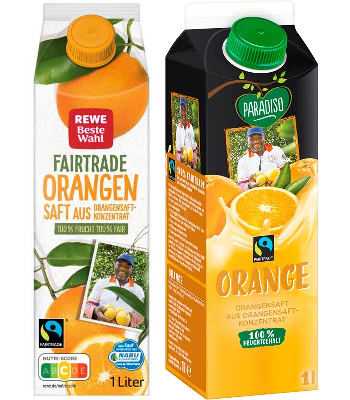 REWE PENNY Fairtrade Orangensaft