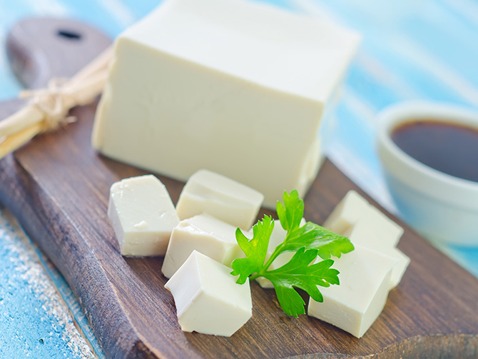 Tofu als Fleischersatz